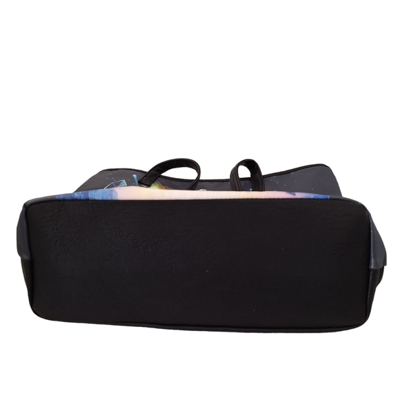 Loungefly Star Wars Space Scene Real Photo Tote Bag Purse - Picture 7 of 11